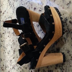 Polo Ralph Lauren  lacie black calf leather 39